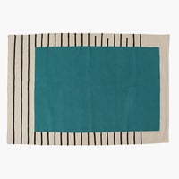 Image 1 of Flatweave Rug - Suzanne Teal
