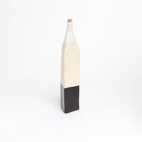 Image 2 of Ceramic Tall Bottle Triangular