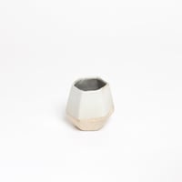 Image 2 of Ceramic Geometric Tumbler White
