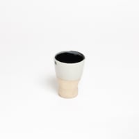 Image 3 of Ceramic Large Tumbler with Dripping Glaze