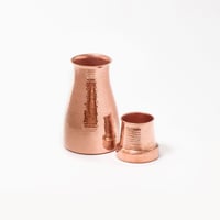 Image 1 of Copper Water Carafe with Tumbler Lid