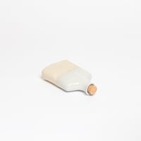 Image 4 of Ceramic Flask White