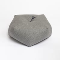 Image 1 of Takaokaya Ojami Cushion - Dove Grey Cotton