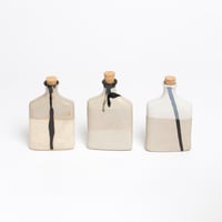 Image 5 of Ceramic Flask with Dripping Glaze