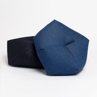 Image 1 of Cushion - Curio x Takaokaya Japanese Medium Wash Denim