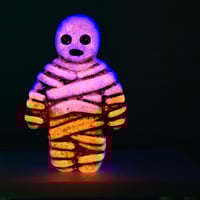 Image 2 of Mummy- white to orange/violet glow