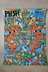 Image 1 of Phish  Folsom Field  Boulder, CO  July 2025 (Artist Proof)