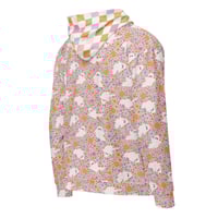 Image 4 of Haunted Blooms - Recycled Zipper Hoodie