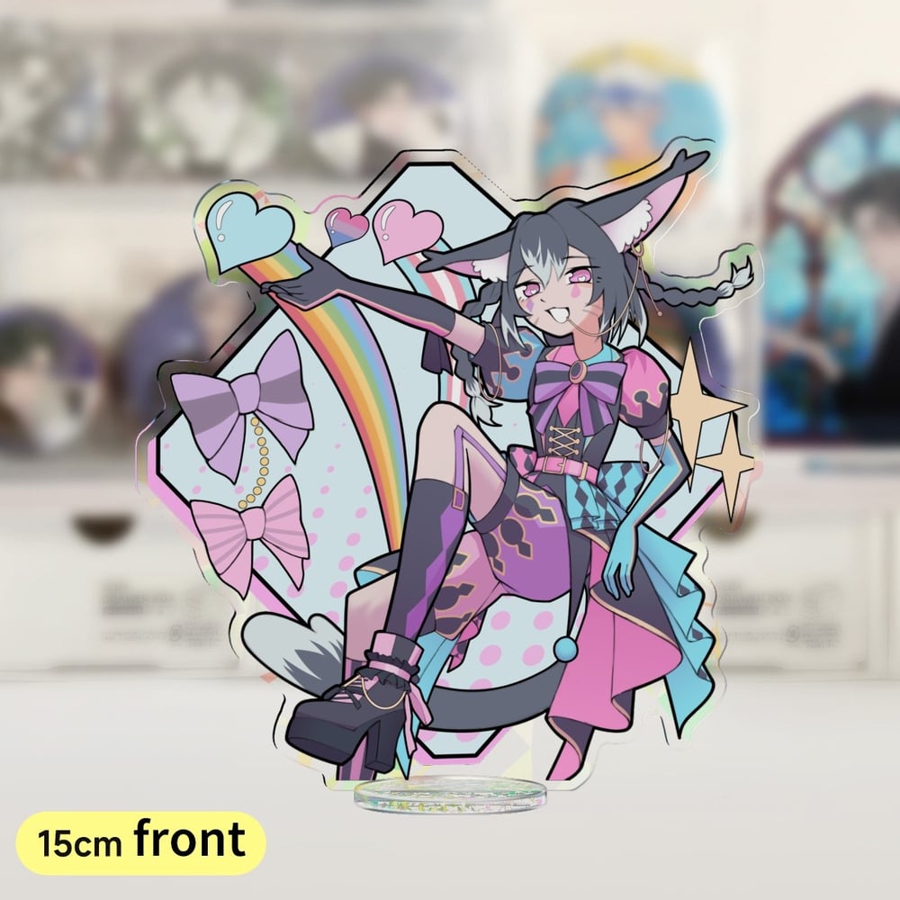 Image of Koru Pride Prism Acrylic Standee