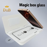 Image 2 of DxB Magic Box™ Screen Protector | Privacy Tempered Glass for iPhone & Samsung