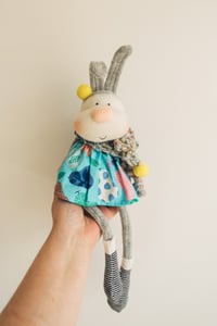 Image 2 of Eva - Sculpted Sock Bunny