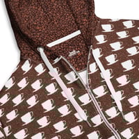 Image 2 of But First Coffee - Recycled Zipper Hoodie