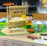 Image 1 of Peanuts “Psychiatric Help 5¢” Block Set 