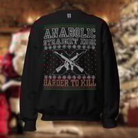 Image 1 of Limited Edition XXXmas 2025 Not Ugly Sweater Print Crewneck/Hoodie