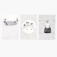 Image 1 of Kitchen Tea Towel Set of 3 - Sumo Print