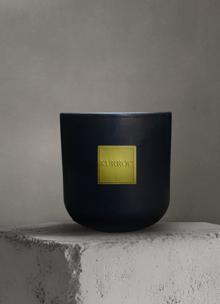Image of Black Waterfalls Garden Candle