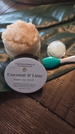 Image of Coconut & Lime Lip Sugar Scrub Kit