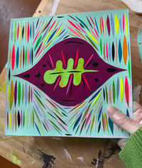 Image 2 of abstract leaf