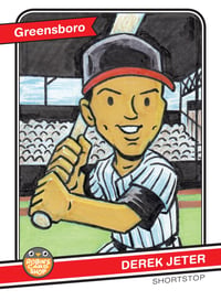 Image 1 of Series 1 Card #8 Derek Jeter