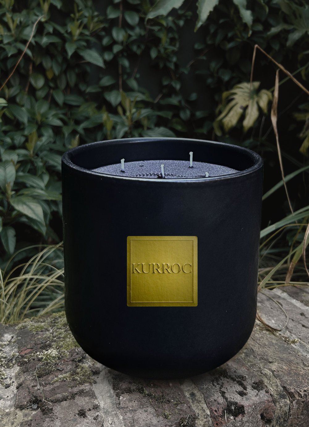 Image of Black Vanilla Garden Candle