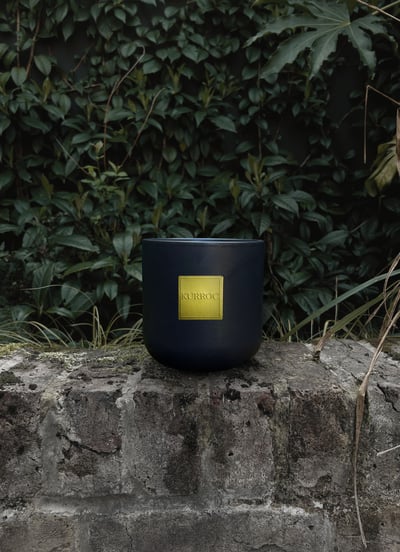 Image of Black Gold Garden Candle