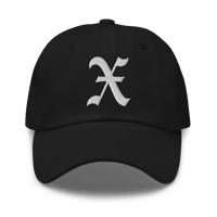 Image 2 of Old English X Embroidered Dad hat