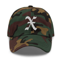 Image 3 of Old English X Embroidered Dad hat
