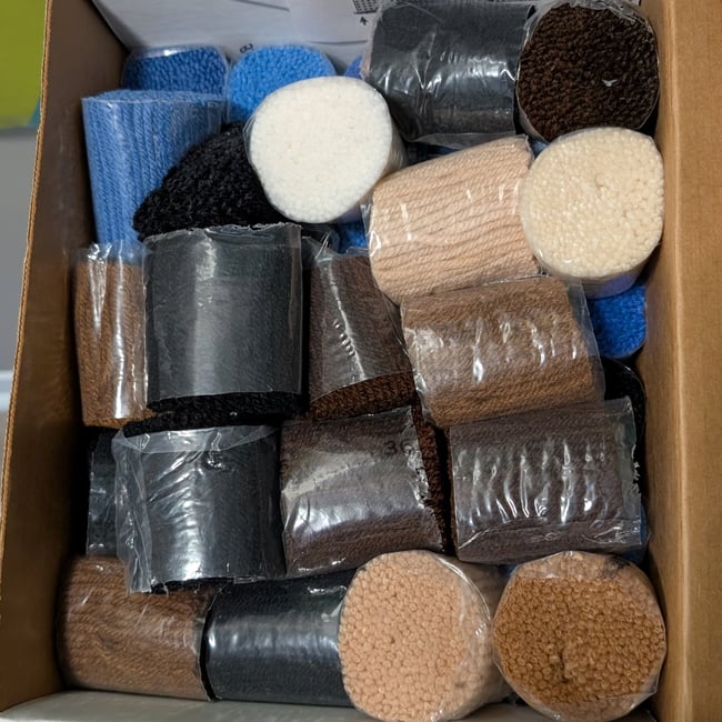 Vntg J. & P. Coats Horse Latch Hook Rug Kit