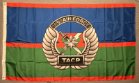 Image 1 of TACP Flag - Flash and Crest