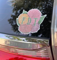 Image 2 of FDT floral sticker