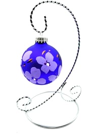 Matte purple With lavender flowers