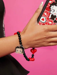 Image 1 of Betty boop phone wrist charm 