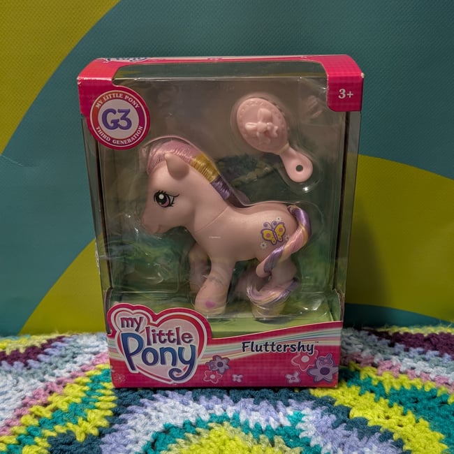 G3 MLP My Little Pony Fluttershy Reproduction Horse Toy Sealed NIB