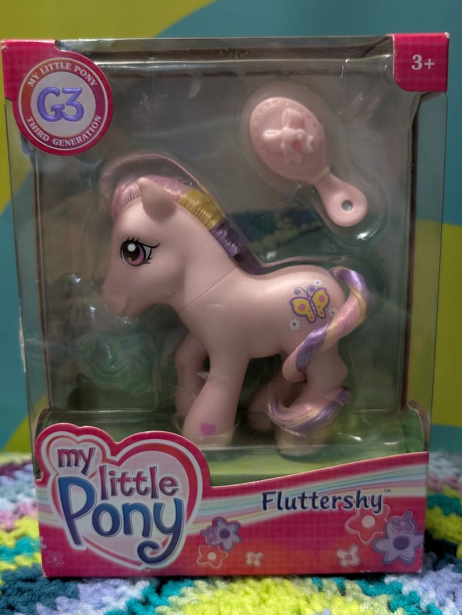 G3 MLP My Little Pony Fluttershy Reproduction Horse Toy Sealed NIB