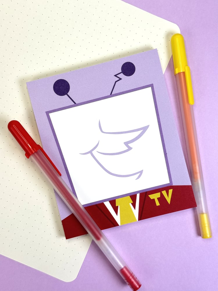 Image of Mr. Ant Tenna Deltarune Memo Pad
