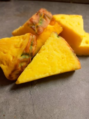Image of Pineapple embeds/  Pineapple wax melts/ food wax melts/ fake food wax melts/ pineapple slice wax ...