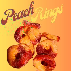 Image of Peach Rings wax melts/ Watermelon Rings wax melts/ Apple Rings wax melts/ food wax melts/ fake fo...