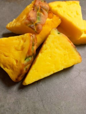 Image of Pineapple embeds/  Pineapple wax melts/ food wax melts/ fake food wax melts/ pineapple slice wax ...