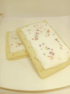 Image of Toaster pastry wax melt/ food wax melt/ fake food wax melt/ wax melt/ bakery wax melt/ dessert wa...