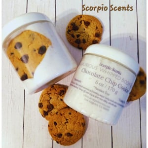 Image of Chocolate Chip Cookie Whipped Soap/ Foaming Sugar Scrub/ Whipped soap/ Cookie Sugar scrub/ Cookie...