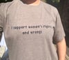Womens Rights Tshirt