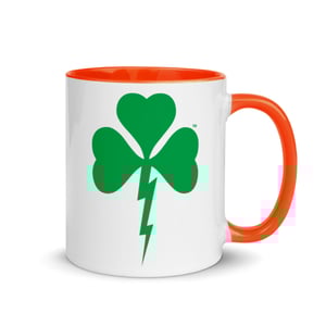 Image of Irish Shamrock Lightning Bolt Mug