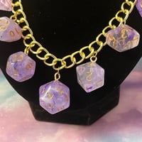 Image 4 of DND Dice Set Necklace