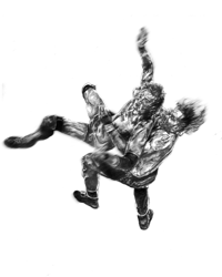 Image 2 of Print - Kazuchika Okada V. Kenny Omega V, All In ‘25