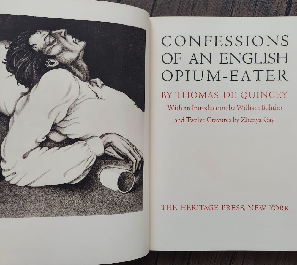 Confessions of an English Opium-Eater, by Thomas De Quincey