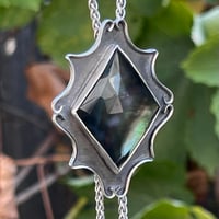 Image 2 of Pearl & Quartz Bolo Necklace