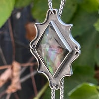 Image 3 of Pearl & Quartz Bolo Necklace