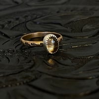 Image 1 of Citrine Stacker Ring
