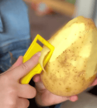 Image 5 of Twin Pack – ‘Original’ Kiddies Food Kutter and Safety Food Peeler 4 Colours