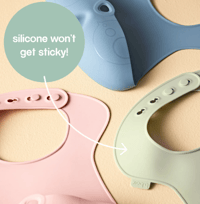 Image 9 of B. Box Silicone Bib 3 Colours